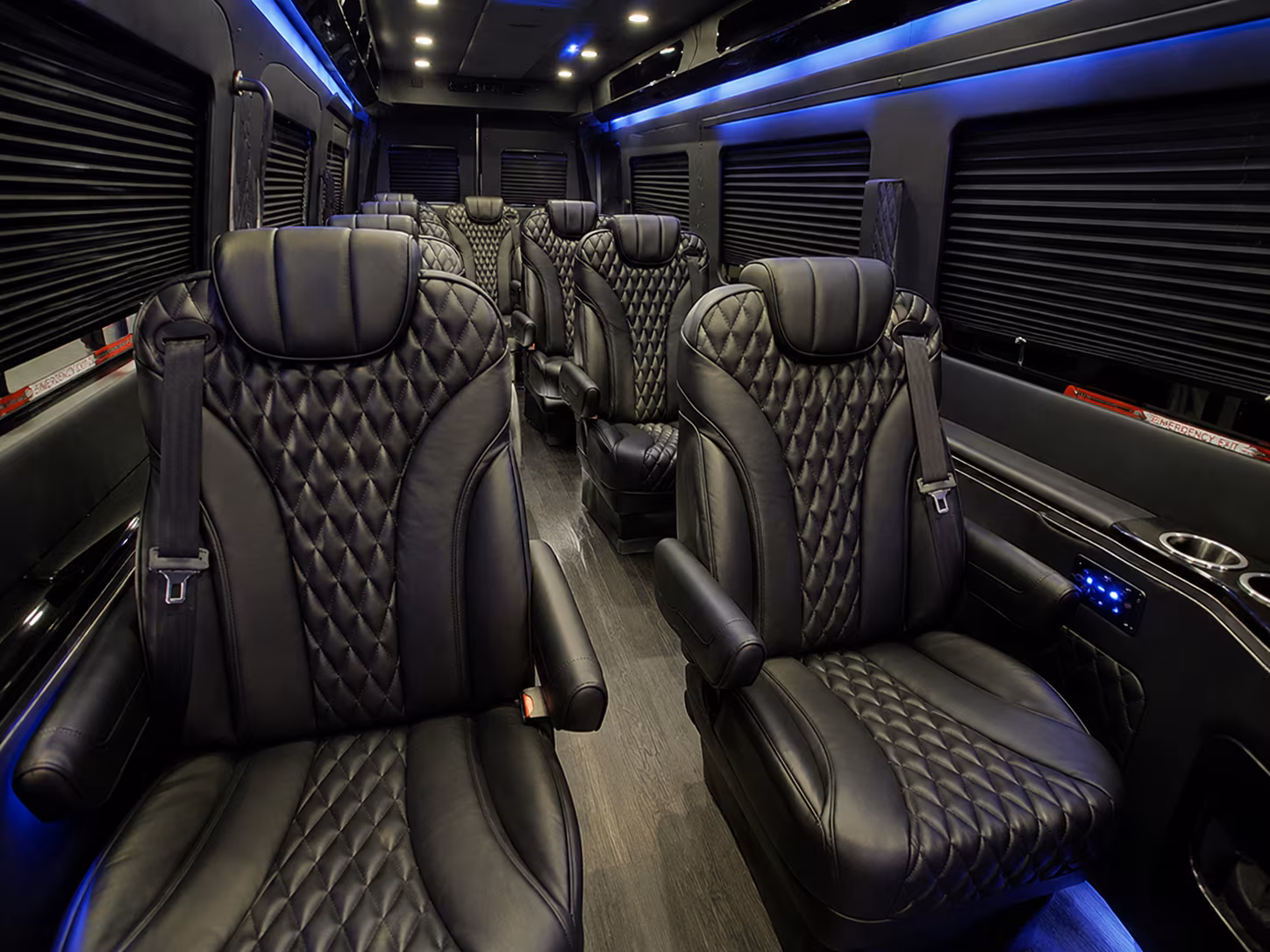 Wellington Airport Shuttle & Transportation party bus exterior