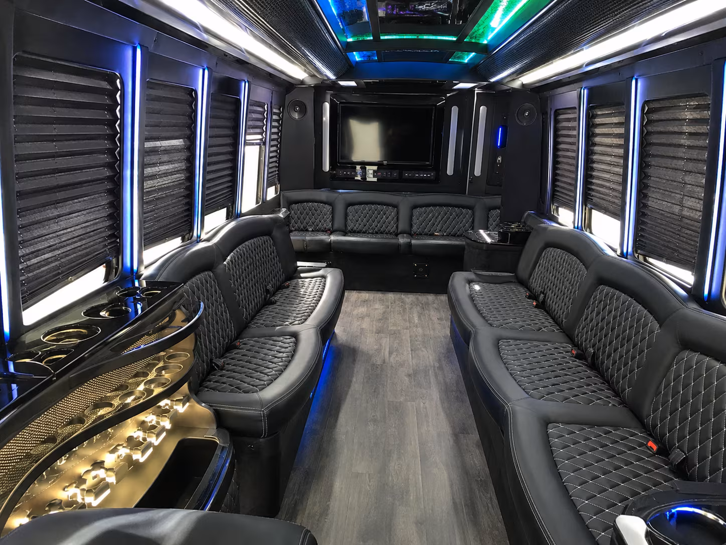 Wellington Concert & Music Festival Transportation party bus exterior