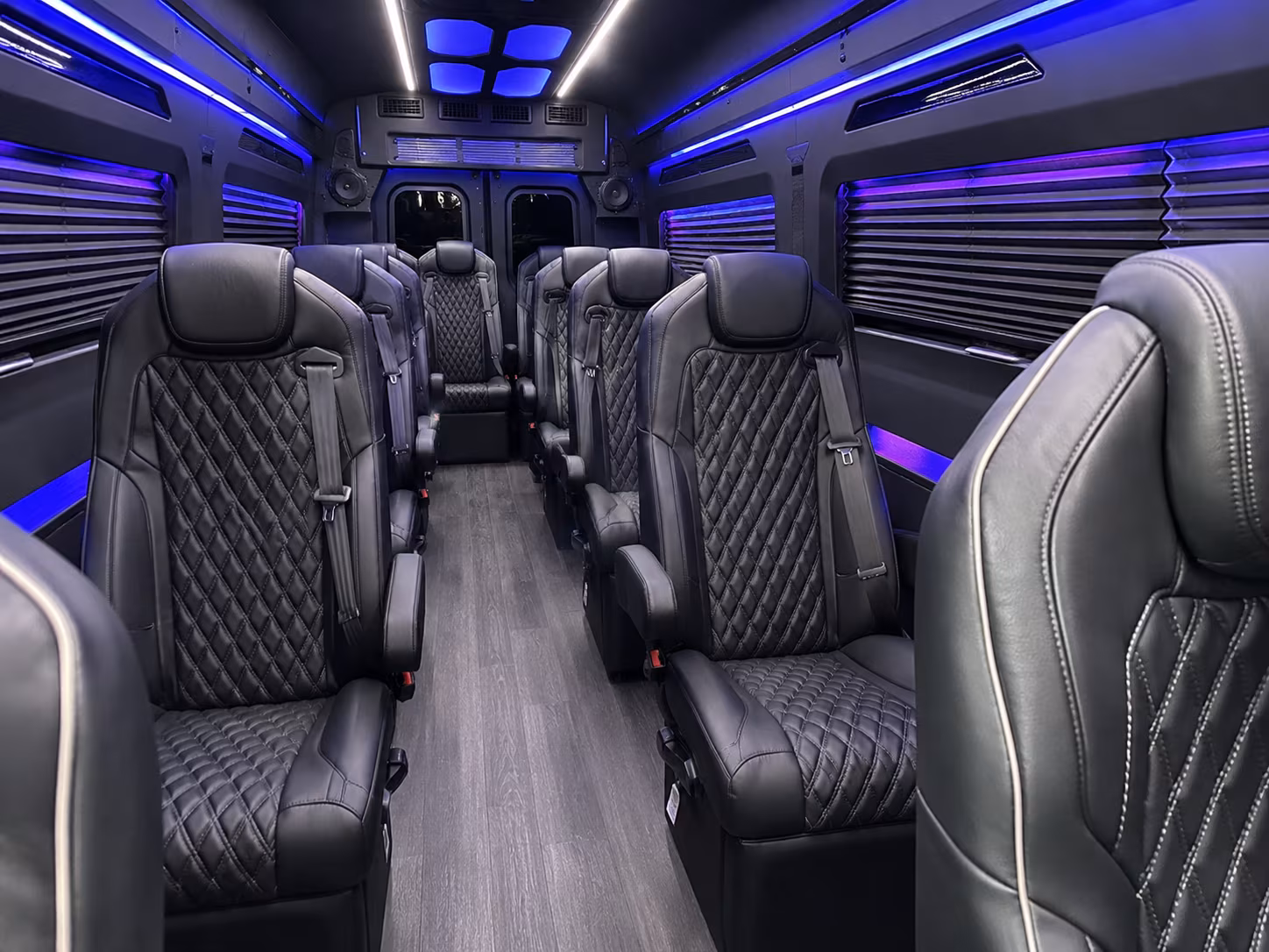 Wellington Corporate Transportation party bus exterior