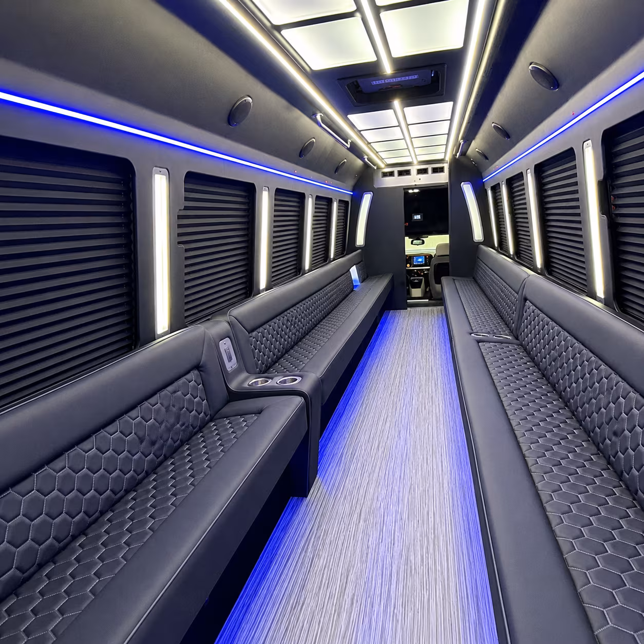 Wellington Private Event Transportation onboard seating