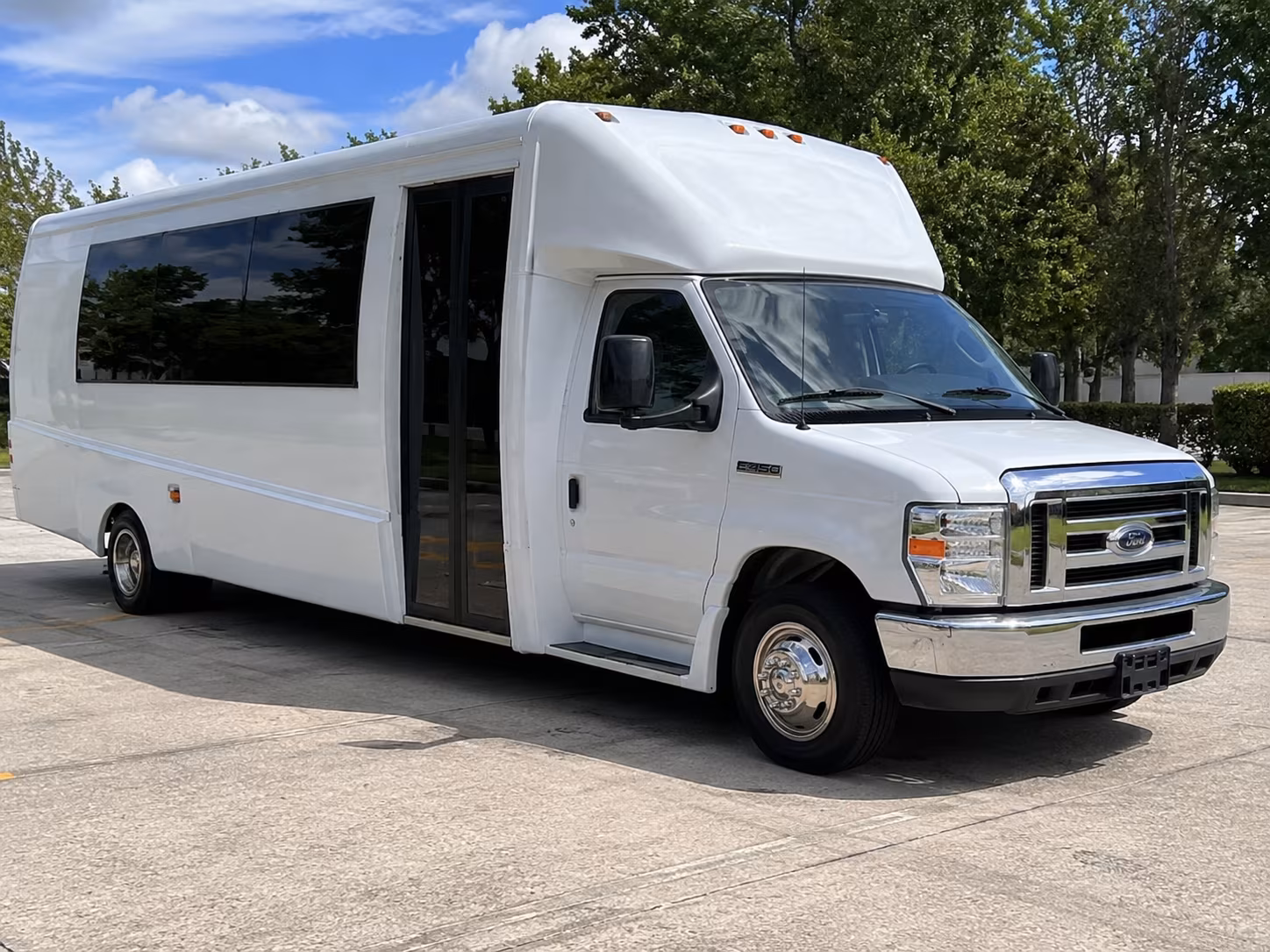 Wellington Private Event Transportation party bus exterior