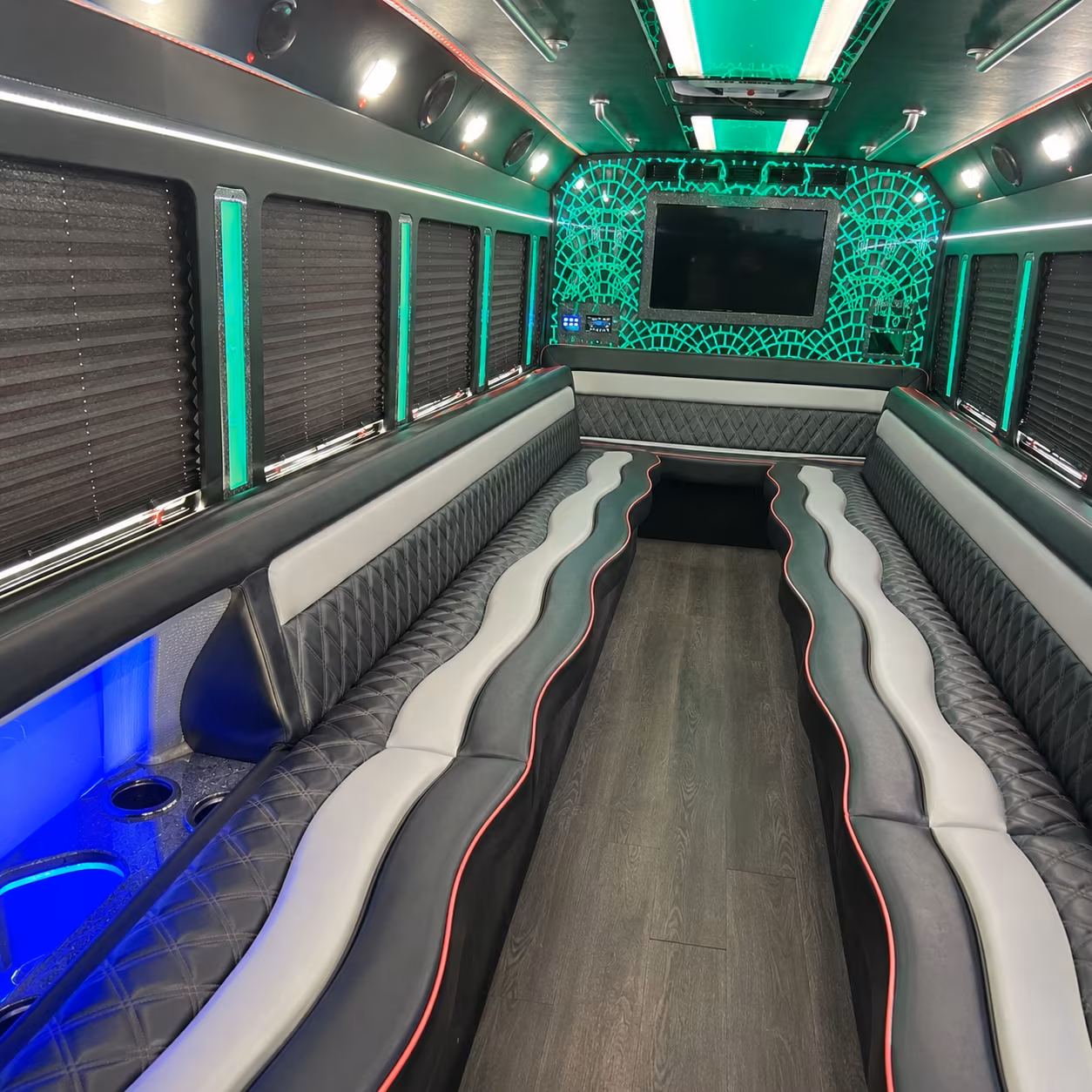 Wellington Prom & Homecoming Transportation party bus exterior
