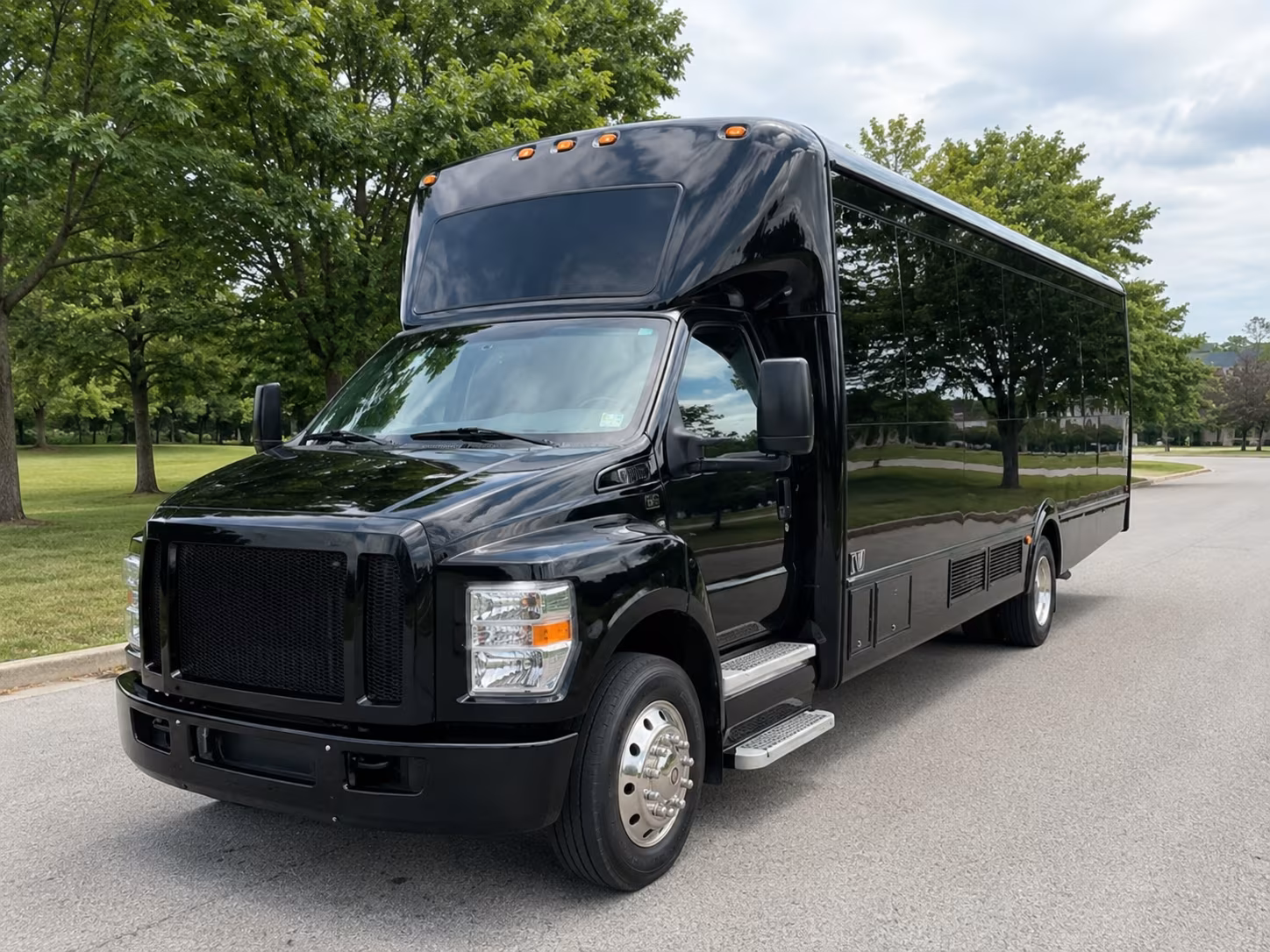 Wellington Prom & Homecoming Transportation party bus exterior