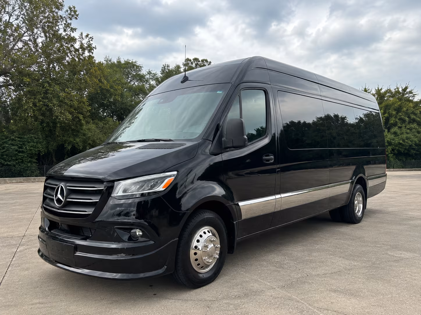 Wellington School Event Transportation party bus exterior