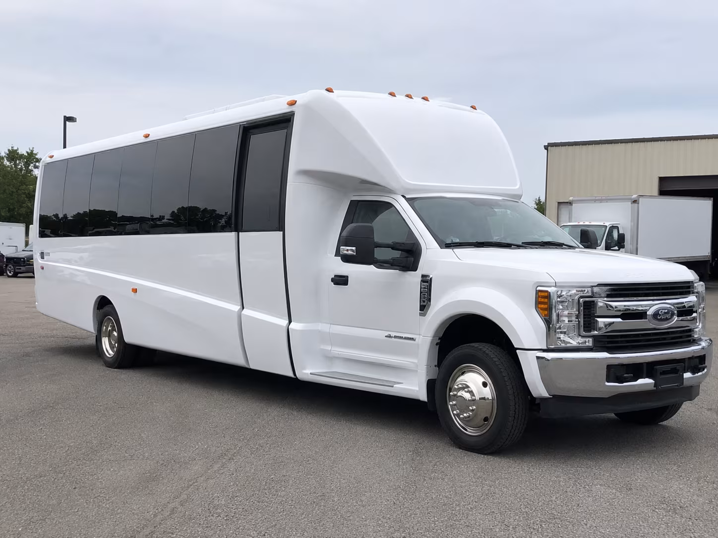 Wellington School Event Transportation party bus exterior