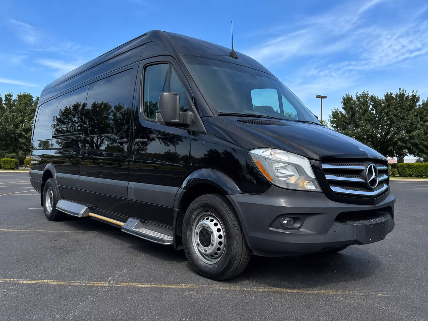 Wellington School Event Transportation party bus exterior