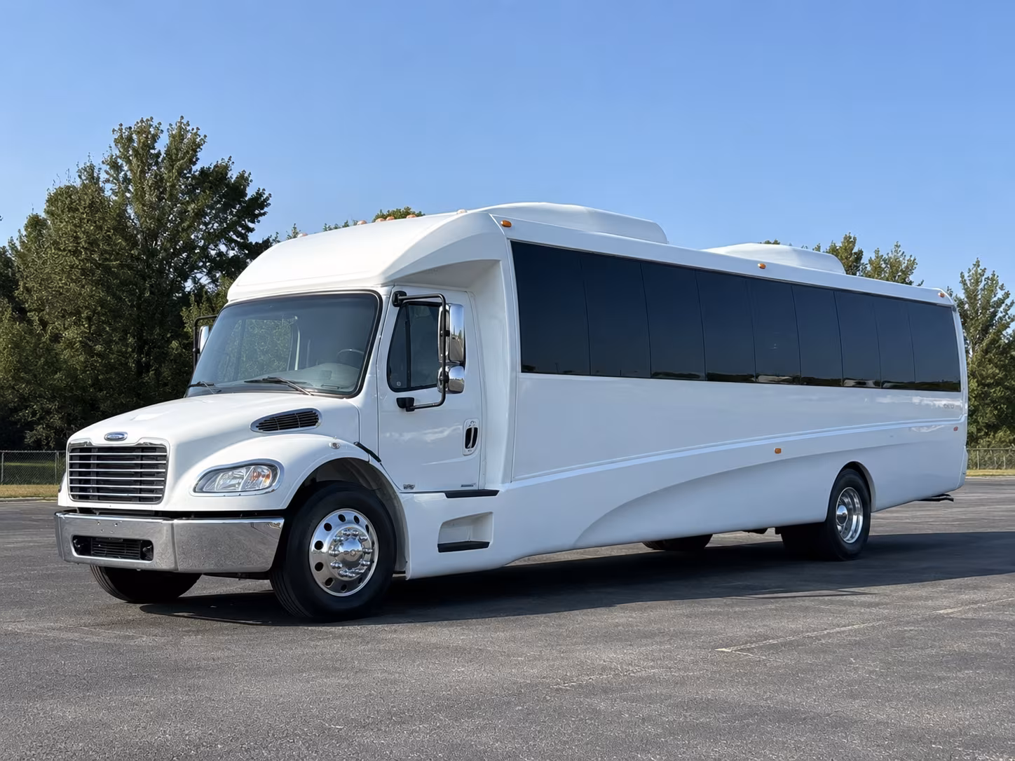 Wellington Sporting Event Transportation party bus exterior